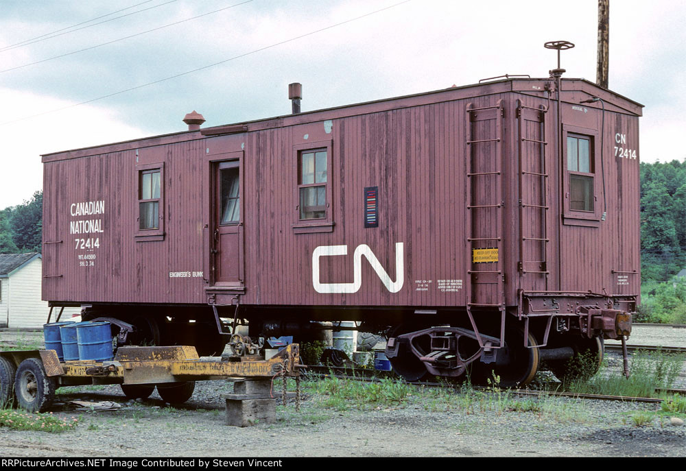 Canatioan National bunk car CN #72414